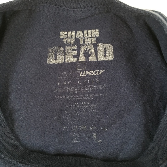 Shaun Of The Dead - Exl Loot Wear T-Shirt 2XL - Picture 3 of 6